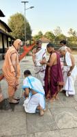 HH Swamiji's visit to Shri Anantapadmanabha Temple, Karkala (12 Feb 2025) Pictures Courtesy of Shri Arun Kailaje